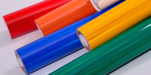 ORALITE® 5960 High Intensity Prismatic (HIP) Construction Grade - Reflexfolien für temporären Außens