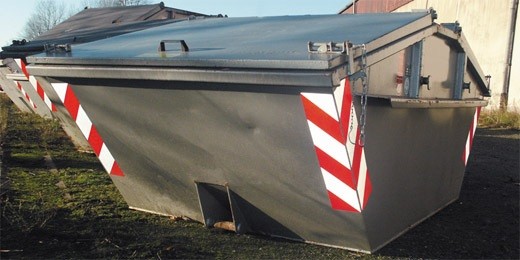 Containerwarnmarkierung